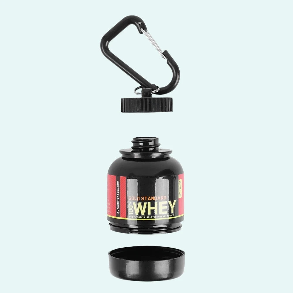 Mini Portable Protein Powder Bottles