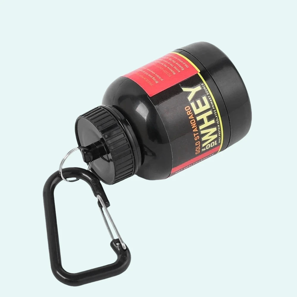 Mini Portable Protein Powder Bottles