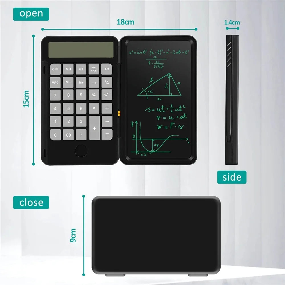 Calculator Writing Rechargeable Digital