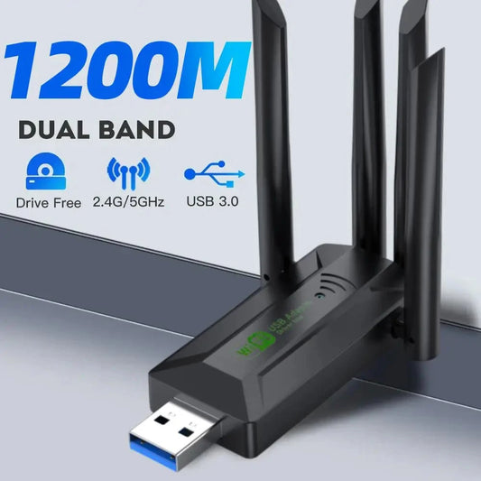 Dual Band USB wifi 1200Mbps Adapter