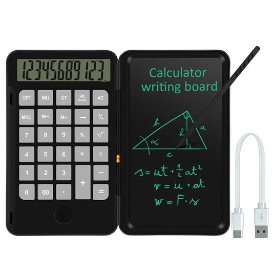 Calculator Writing Rechargeable Digital